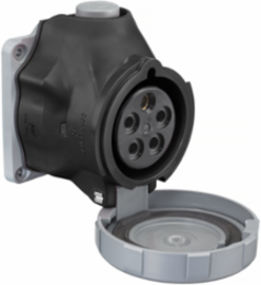 IEC 309 Watertight Switched Receptacle 30A 347/600V 4-Pole 5-Wire
