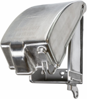 1 Gang Weatherproof Stainless Steel Cover, 3.9 Inch Width