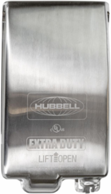 1 Gang Weatherproof Stainless Steel Cover, 3.9 Inch Width