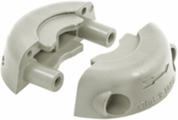 Twist-Lock Colored Cord Clamp Size 2, White, 3.5 Inch Width
