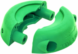 Green Locking Colored Cord Clamp Size 3, 0.350-0.930 Inch Cord Diameter