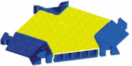 TredTrak Modular Cable Protection System, 5 Channel Y Fitting, 19.5 Inch Width, 12 lb. Weight