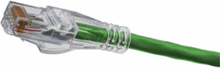 SPEEDGAIN Cat 5e Slim Patch Cord, 20 ft, Green, 8-Conductor, RJ45