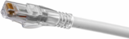 Cat 6A Slim Patch Cord, 1 ft, 8-Conductor, White