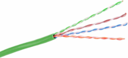 NEXTSPEED LINK Cat 6 UTP Plenum Cable, Green, 10 x 16 x 16 Inch, 29 lb.