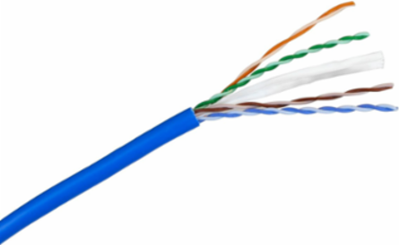 NEXTSPEED Category 6 Riser Cable 1,000 FT Blue, Sweep Tested 550MHz
