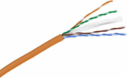 NEXTSPEED Category 6 Riser Cable, 1,000 FT, Orange, Tested 550MHz