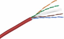 NEXTSPEED Category 6 Riser Cable, 1,000 FT, Red, Sweep Tested 550MHz