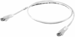 Copper Solutions Cat 6 Slim Patch Cord, 1 ft Length, 8-Conductor, White