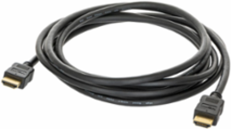 HDMI Patch Cable, High Speed, 3 Ft, Black