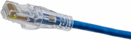 NEXTSPEED Cat 6A Patch Cord, 10 Foot, Low Diameter 28 AWG, Blue