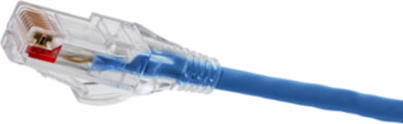 NEXTSPEED Category 6 Patch Cord, 7 Foot, 28 AWG, Blue, Low Diameter