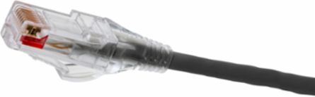 NEXTSPEED Category 6 Patch Cord, Low Diameter 28 AWG, 5 Foot, Black
