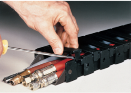 Cable Trak Separator, 2.600 Inch Width, Black, for HCT25 Track