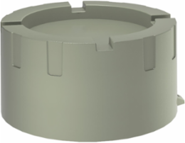 HKBX Series Flat Blank Cover, 4-1/4 Inch ID, 2-3/4 Inch Depth, Die Cast Aluminum, Type 4