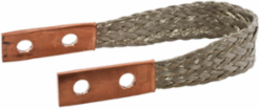 Braided Jumper Grounding and Bonding, 12 Inch Length, 3 Inch Width