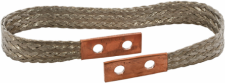 Grounding & Bonding Braided Jumper 24 Inch Length