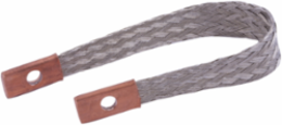 Grounding and Bonding Braided Jumper, 7.75 Inch Length, 0.600 Inch Width