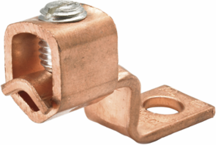 Copper Ground Terminal Standoff, 100 Pack, 6 AWG