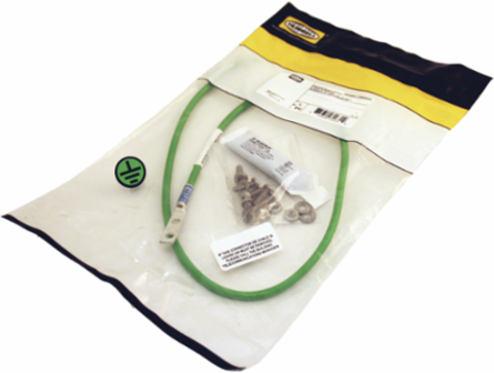 Grounding Kit with 11 AWG 6 DK Lug, 11 Inch Length, 8 Inch Width