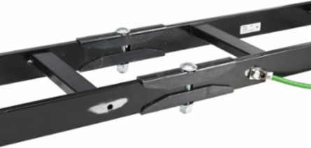 Rail Grounding Kit #6 AWG, 9 Inch, KA6U, 5 Pack