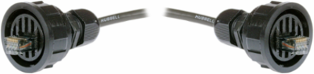 HI-IMPACT Patch Cord, Cat 6 RJ-45, 5 Inch Length, #24 AWG