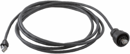 HI-IMPACT Patch Cord, Cat 6 RJ-45, 20 Inch Length, 8-Conductor