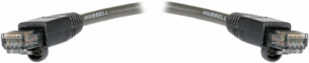 HI-IMPACT Patch Cord, 35 Inch, Cat 6 RJ-45, 8-Conductor, PVC Cable