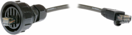HI-IMPACT Patch Cord Cat 6 RJ-45, 35' Length, Flame Retardant PVC