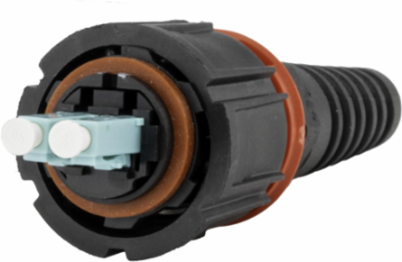 Hi-IMPACT Coupler Drop Housing, IP 67, Black