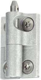 Left Side Mounting Hinge, 5 Inch x 1 Inch x 8 Inch, 316 Stainless Steel & Aluminum