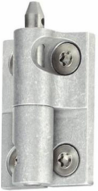 Right Side Mount Hinge Set, 316 Stainless Steel & Aluminum, For Small EXB Enclosures