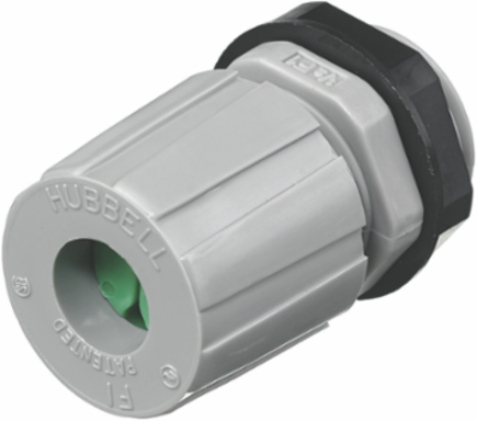 Junior Cord Connector, 0.06-0.13 Inch, 1/2 Inch NPT, Gray
