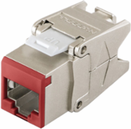 Category 6 Shielded Jack with Cobra-Lock™ Termination, 0.87x0.67x1.39 Inch