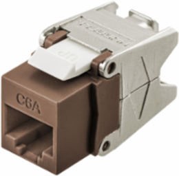 Category 6A Cobra-Lock™ Modular Jack, 0.87 x 0.67 x 1.39 Inch