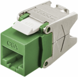Category 6A Jack Cobra-Lock™ Termination, 0.87 x 0.67 x 1.39 Inch