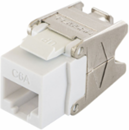 Category 6A Jack, Cobra-Lock™ Termination, 0.87 x 0.67 x 1.39 Inch