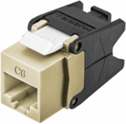 Category 6 Jack Modular with Cobra-Lock™ Termination, 0.87 x 0.67 x 1.39 Inch