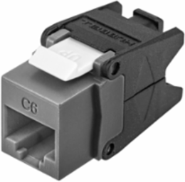 Category 6 Jack RJ-45 Cobra-Lock™ Termination, 0.87 x 0.67 x 1.39 Inch