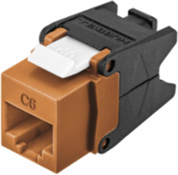 Category 6 Jack with Cobra-Lock™ Termination, 0.87 x 0.67 x 1.39 Inch