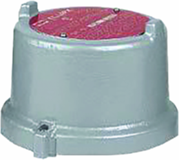 1 Inch Dome Cover, Class I, II, III, Aluminum, Threaded, Type 4, Gray