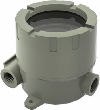 HKBX Series 4-1/4 Inch ID Round Body Enclosure, 2-3/4 Inch Depth, Type 4, UL/CSA