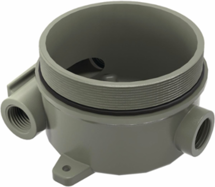 Die Cast Aluminum Instrument Enclosure 4-1/4 Inch ID, 2-3/4 Inch Depth, Type 4, Hazardous Rated