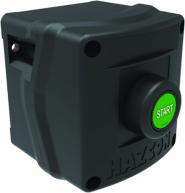 Momentary Push Button - 3/4 Inch Hub - Non-Metallic - 20A, -50 C to 60 C