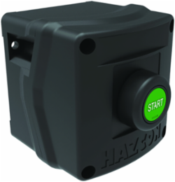 Momentary Push Button Control Station - 3/4 Inch Hub, Plastic, 20A, -50 C to 60 C