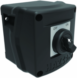 Maintained Contact Selector Switch, 2 Position, 3/4 Inch Hub, Plastic