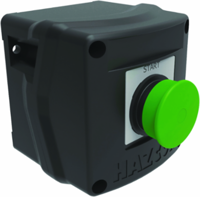 Maintained Contact E-Stop Push Button - Panel Mount - M20 - Plastic - 1 HP