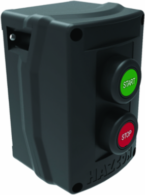 Double Momentary Contact Push Button - 3/4 Inch Hub, 1 HP, Nema 3, 4, 4X, 12, 13
