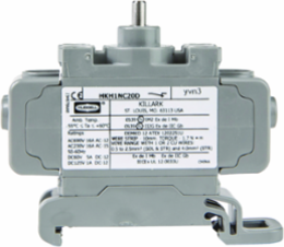 Factory Sealed Contact Block, 20A, NC Contact, 690V AC/DC, Momentary