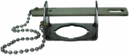 Stainless Steel Lockout for Mushroom Push Buttons, Action: Lockout, Temp: -40 to 55°C